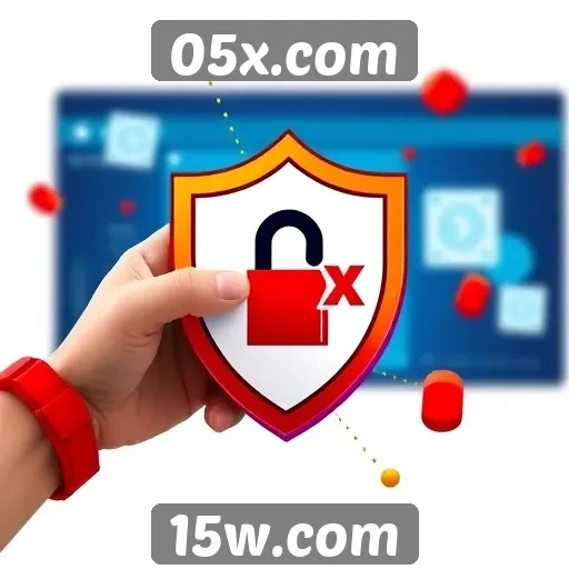 Recursos de segurança e proteção em 05x.com